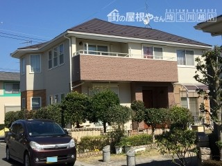 埼玉県東松山市で金属屋根カバー工事