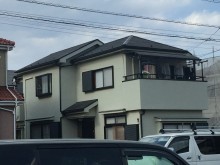 埼玉県ふじみ野市屋根寸法確認前