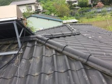 埼玉県鴻巣市セキスイカワラ劣化状況