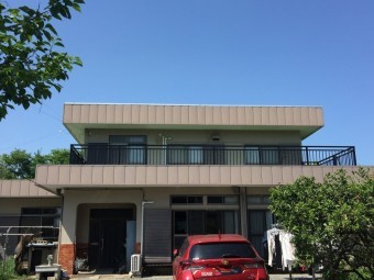 埼玉県鴻巣市トタン屋根金属屋根葺き替え