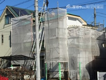 埼玉県川越市金属屋根カバー