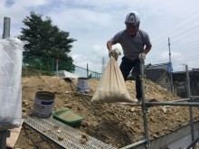埼玉県川越市の蔵金属屋根葺き替え土葺き屋根撤去
