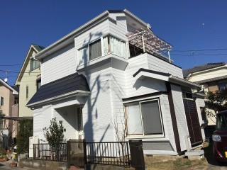埼玉県川越の金属屋根カバー外壁塗装工事