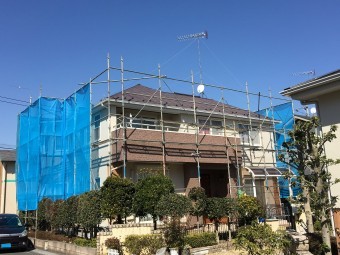 埼玉県東松山市で金属屋根カバー工事