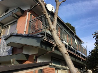 川越の瓦屋根