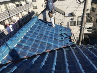 屋根の谷板金腐食