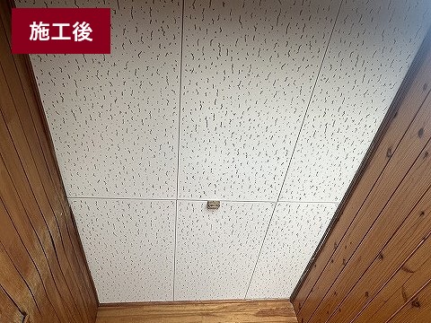狭山市で玄関天井に穴が…散水試験でベランダ排水口が劣化…