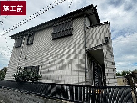 狭山市　外壁塗装施工前