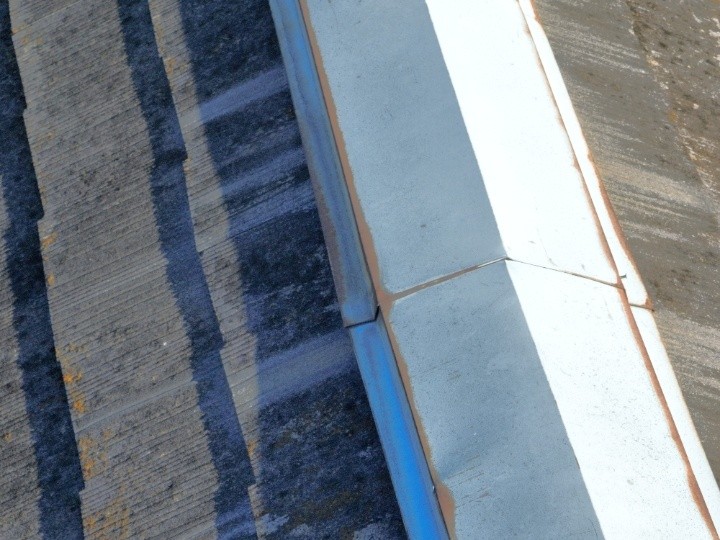 三つ又部のコーキング劣化