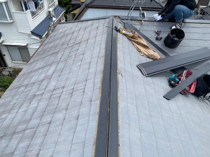 樹脂製の貫板へ交換