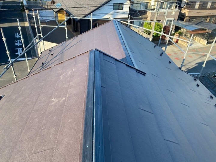 樹脂製貫板（タフモック）とステンレスビスの固定