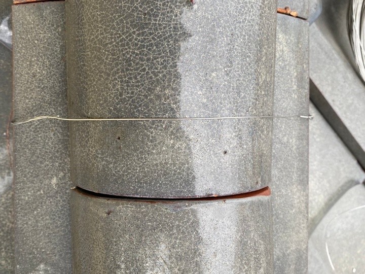 銅線の締め直し