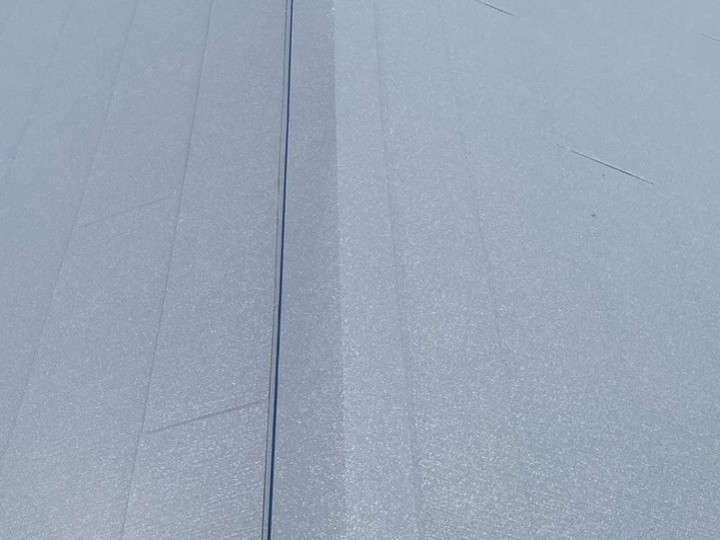 棟板金の取り付け