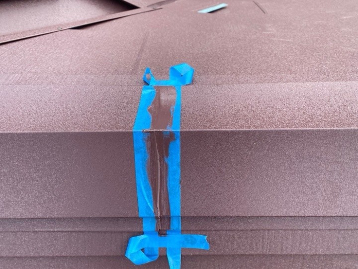 樹脂製貫板（タフモック）の設置