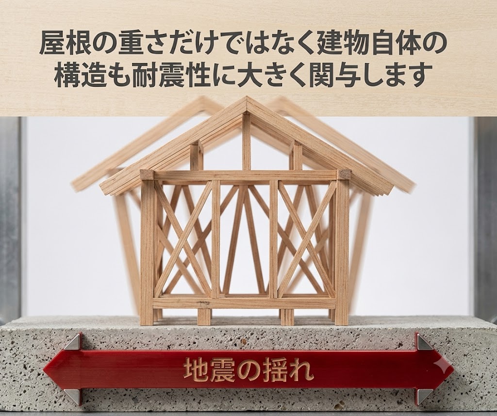 建物構造と耐震の模型