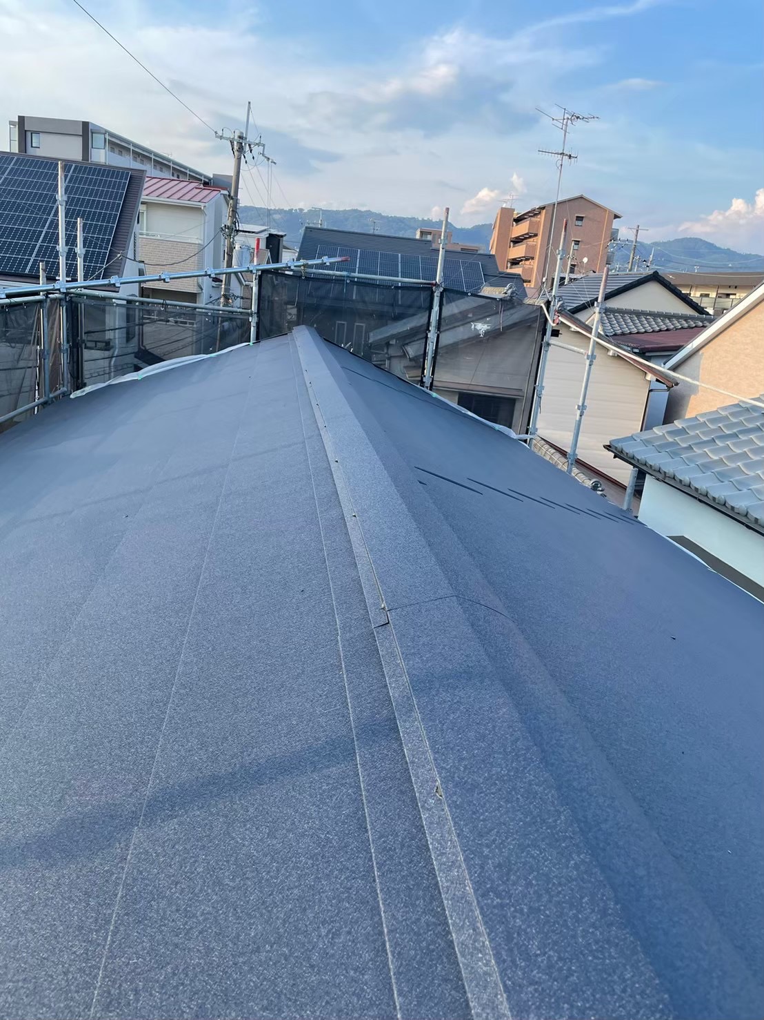 川越市S様邸で雨漏りが発生している屋根の葺き替え工事を行いました!後編