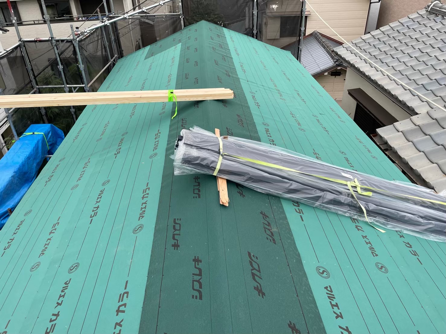 川越市S様邸で雨漏りが発生している屋根の葺き替え工事を行いました!前編