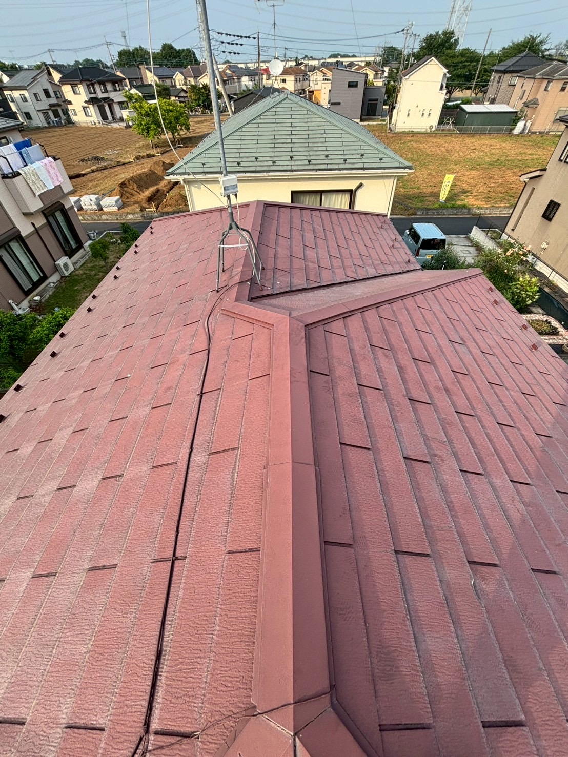 街の屋根やさん川越店です。今回は川越市Y様邸屋根を調査してほしいとご連絡がありました。