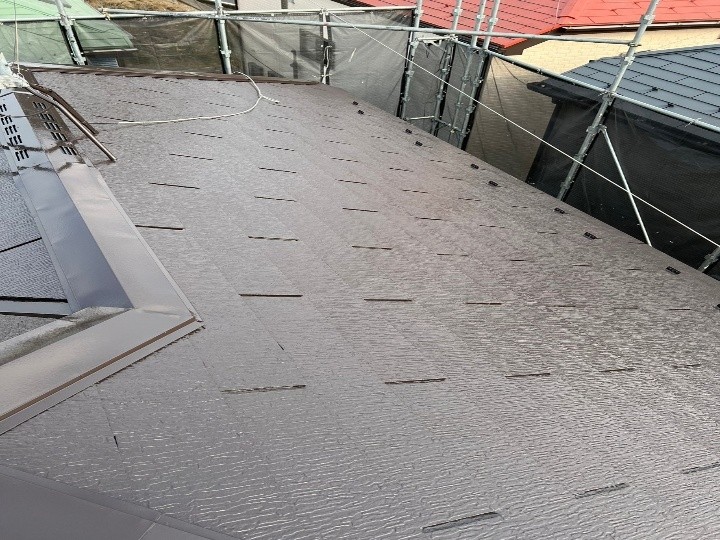 サーモアイSIでの上塗り仕上げ