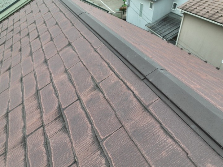 屋根カバー工事前のお住まい