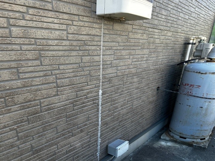 外壁コーキングの劣化