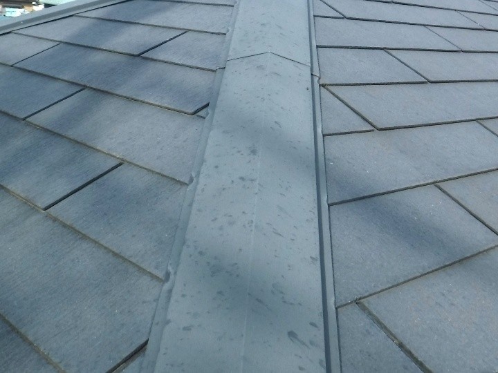 棟板金まわりの状態確認