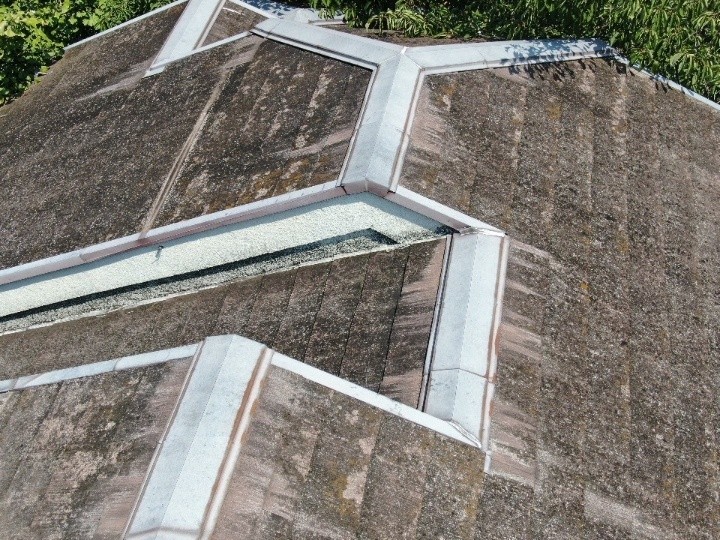 築30年スレート屋根の状態