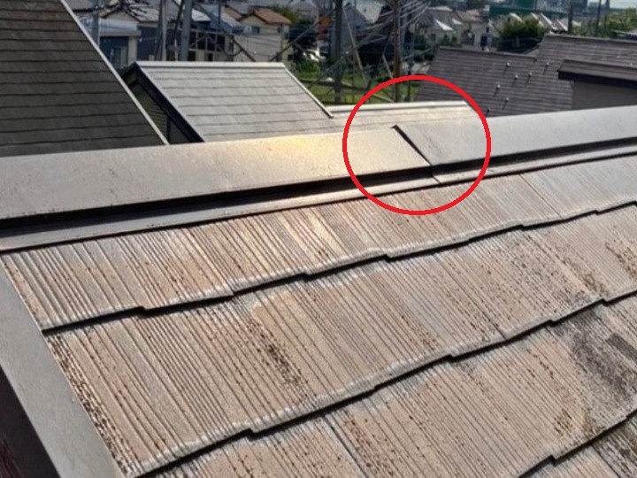 棟の継ぎ目・段差のチェック