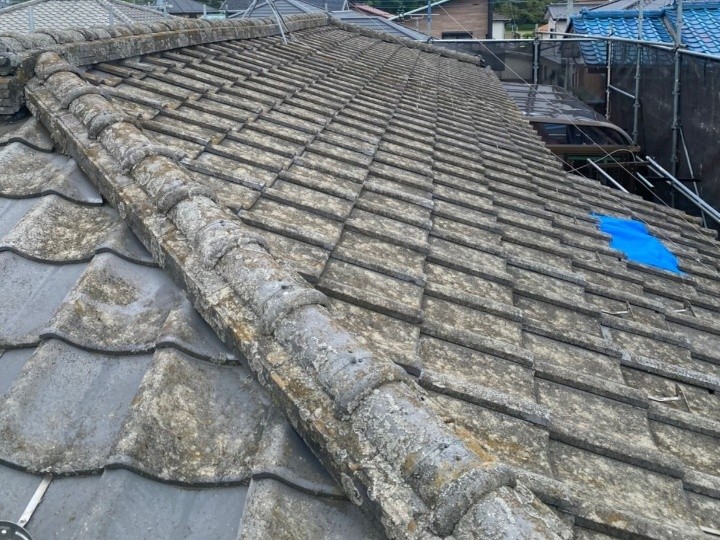 棟部周辺の傷みが進みやすい状態