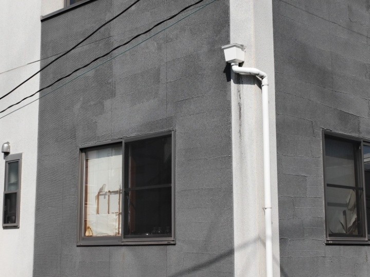 外壁の汚れ付着とくすみの進行