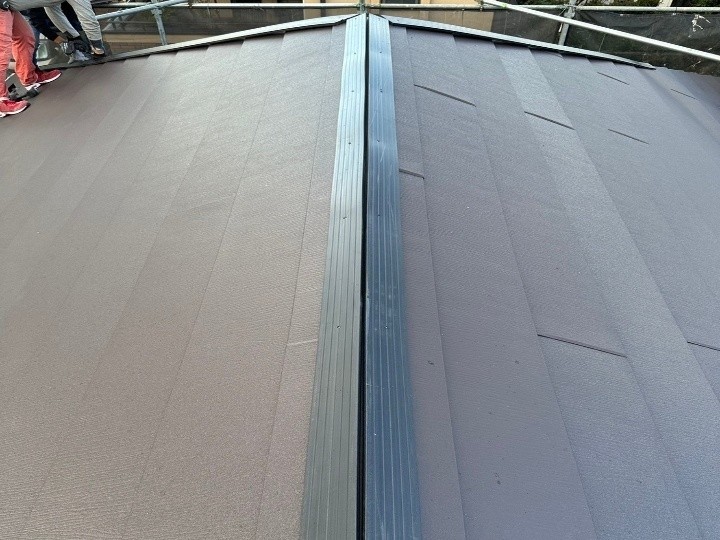 樹脂製貫板の設置と固定