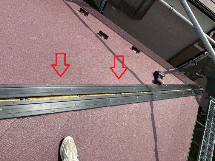 樹脂製貫板の設置