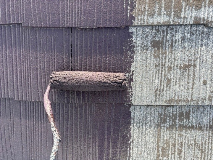 中塗りで色と膜厚を形成